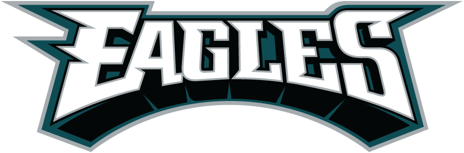 Philadelphia Eagles 1996-Pres Wordmark Logo iron on paper